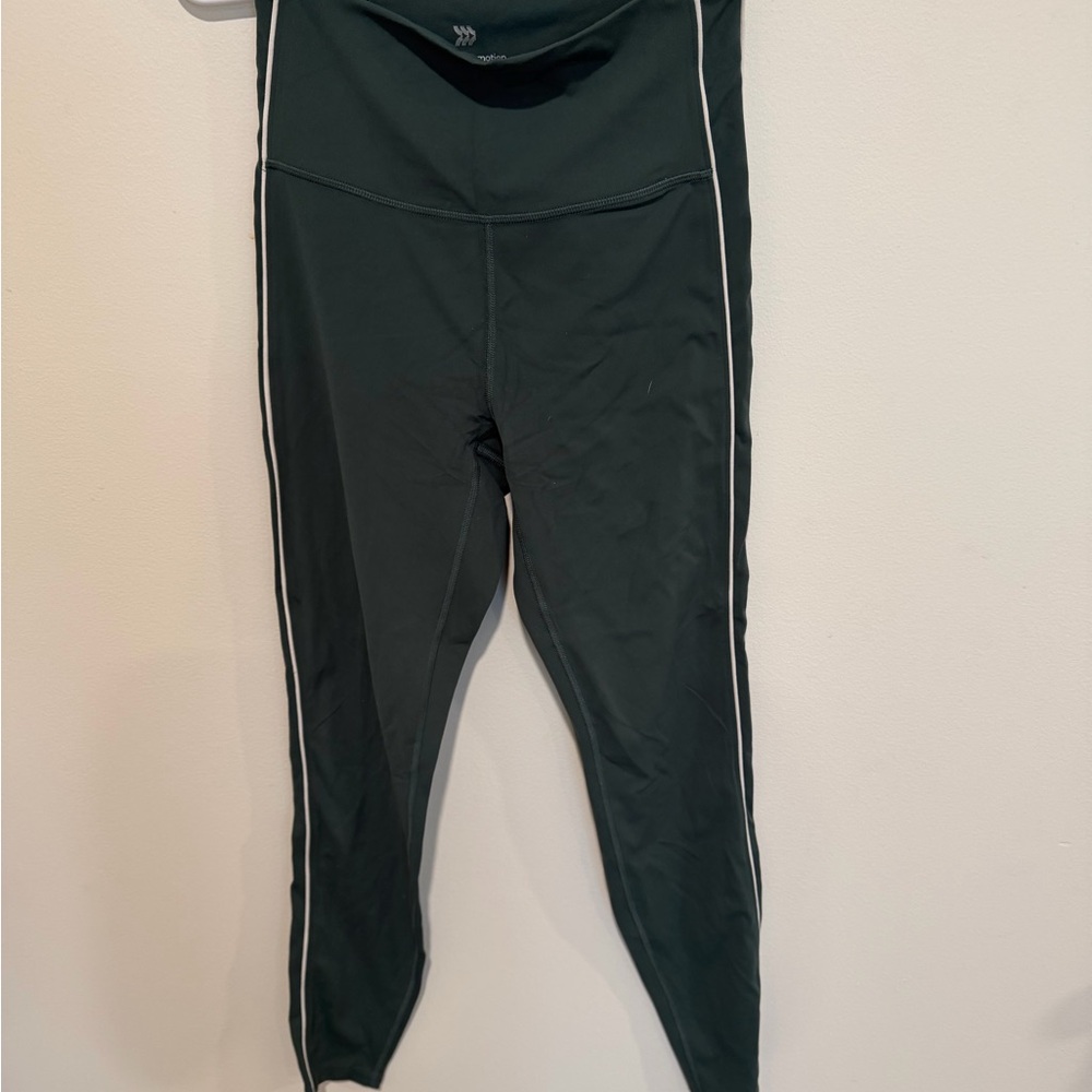 All in Motion Deep Green High-Rise Leggings